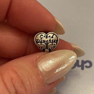 Silver Granddaughter “pandora-like” charm